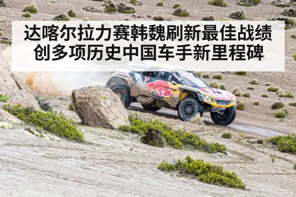 Dakar Rally desert racing